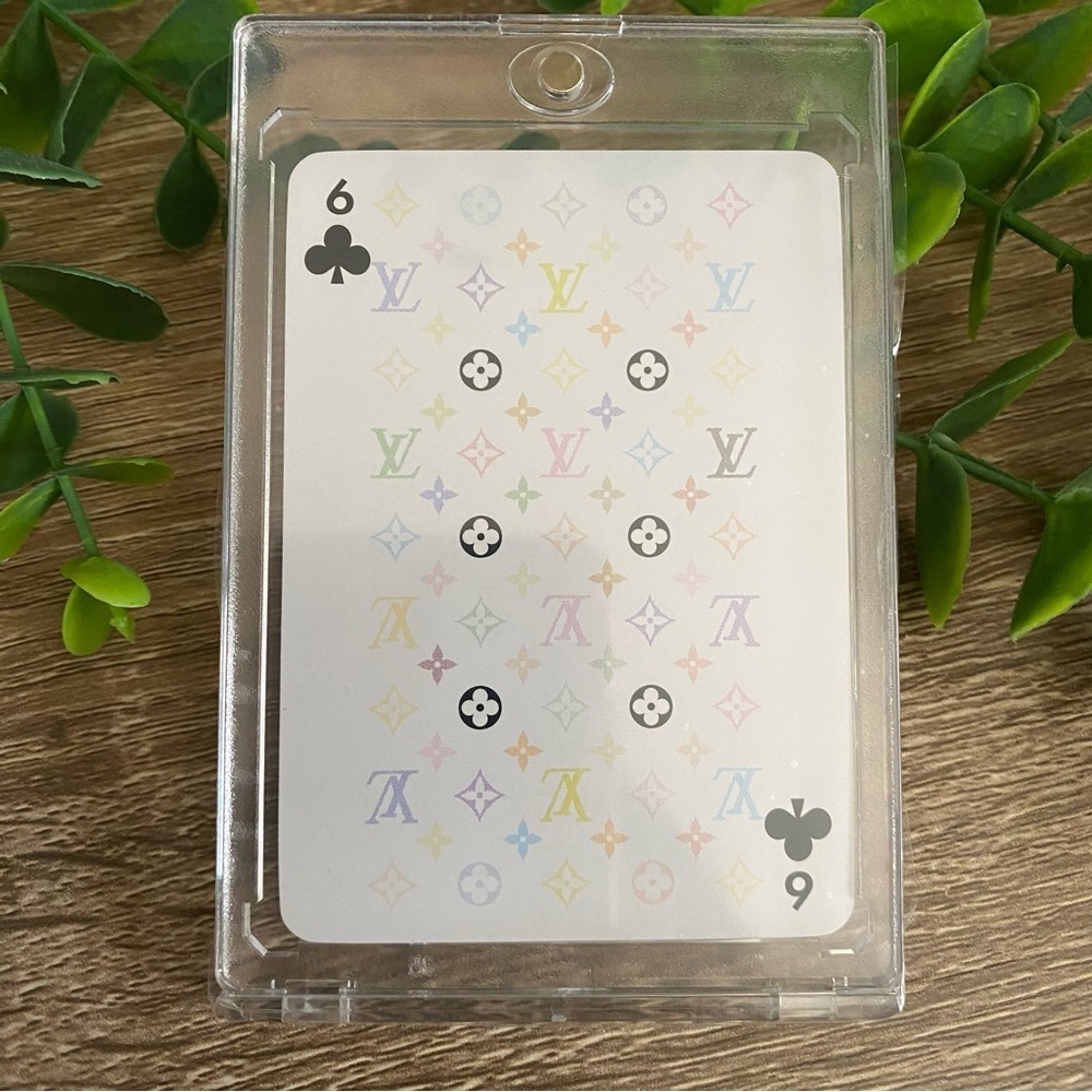 Louis Vuitton - Murakami Takashi Card 6♣️ White